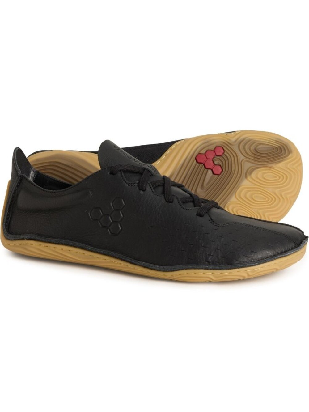 VIVOBAREFOOT Sensus M Mens EU 44/US 11 Minimalist Shoes Obsidian Leather NEW